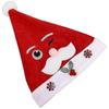 2026 Best!! Creative Christmas Hat Party Accessory Mall Red Fabric 1Set