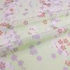 Chiyo Sakura Furoshiki 68cm Wide Rayon Furoshiki Made In Japan Uno's (Cherry Blossom) (Green) -