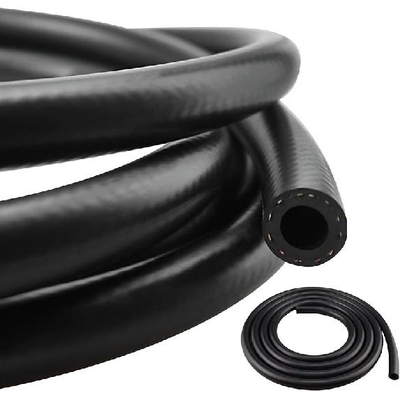 Fuel Line NBR Fuel Line Hose Rubber Push On Fuel Hose For Small Engines (5/16 ID, 20 Feet)