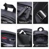 GOLF Backpack, 14-Inch Laptop Bag, Soft Leather Travel Bag for Business Trips, Water-Resistant Casual Backpack, Black