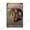 Folk Music Poster Bob Dylan Decorative Sign Rusty Metal Sign Home Bar Cafe Wall Decor Metal Plaque Wall Plate Industrial Decor