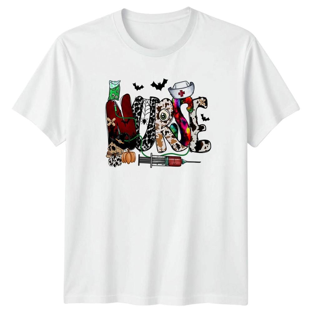 Nurse Unisexs TShirt Halloween Nursing Nursing Halloween Gift For Her S