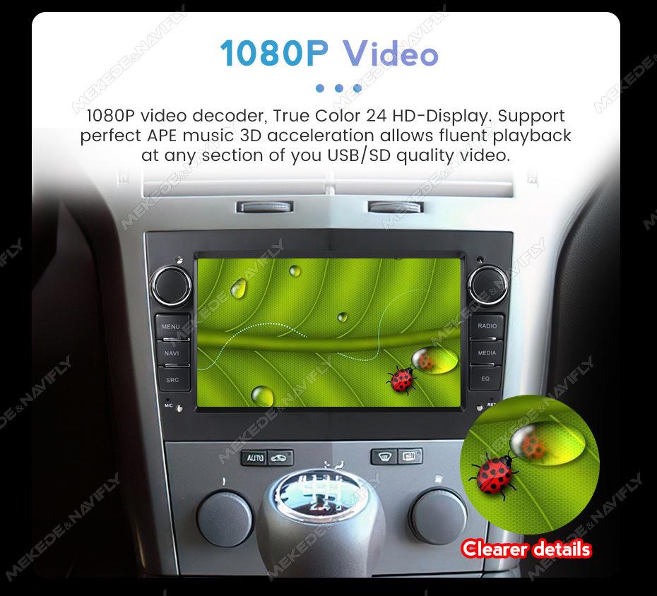 Opel 7" Android GPS Navigator with Reversing Camera (Cross-Border Exclusive, Overseas Version)