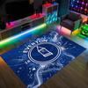 Everton Football Design Crystal Velvet Carpet Cozy Non?Slip Printed Rug For Bedroom Living Room Entrance