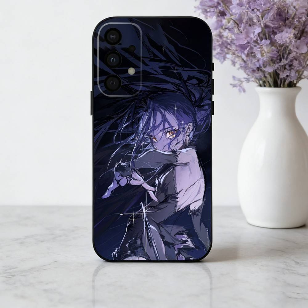 Skating Anime M-Medalist Handyhülle Für Samsung Galaxy A73,A72,A71,A70,A53,A52,A51,Andere Weiche Schwarze Hülle