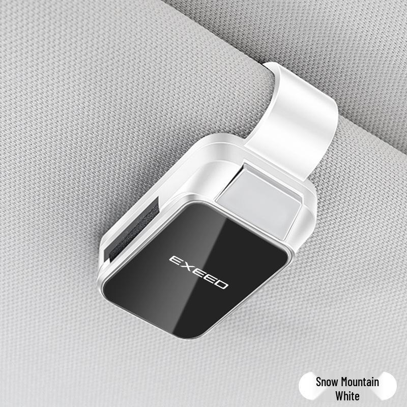 Xingtu Lanyue Dual Car Glasses Clip with Yaoguang Sun Visor and Lingyun Receipt Holder - Creative Style