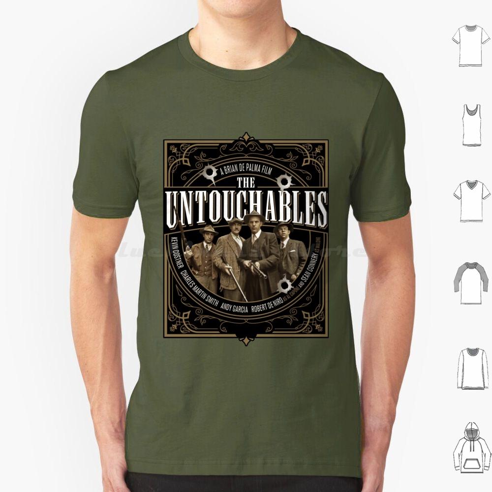 The Untouchables T Shirt Cotton Men Women DIY Print Brian De Palma Aggression Version Halloween Federal Agent Eliot Ness George S