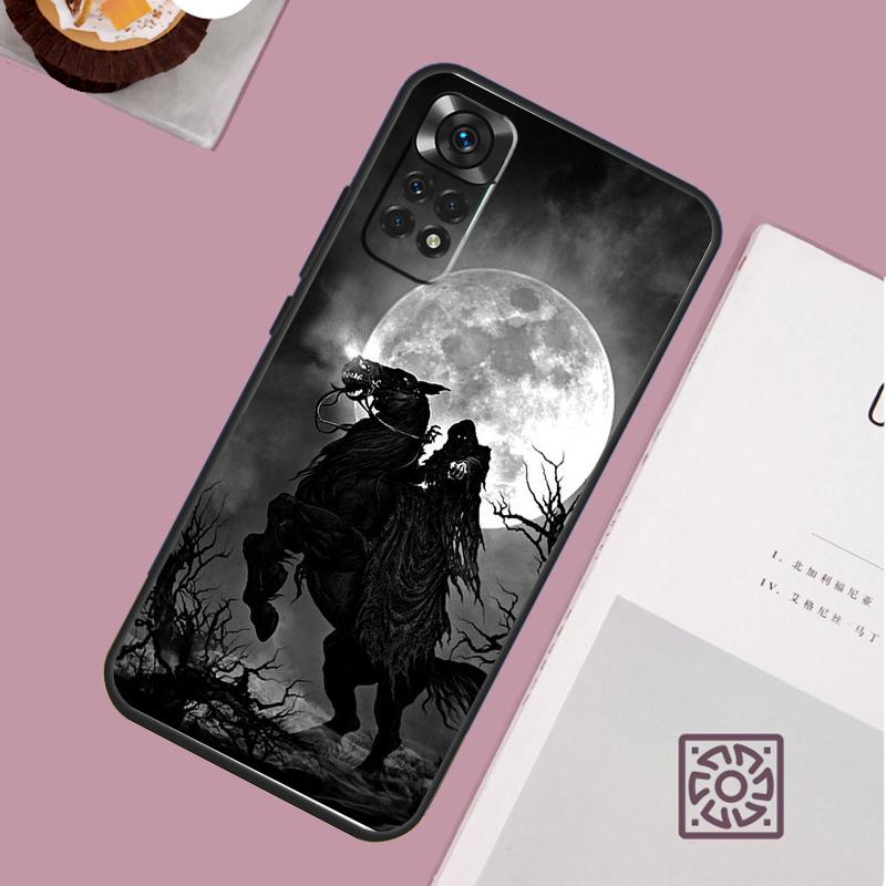 

Death Grim Reaper Skull Case For Xiaomi Redmi Note 12 9 10 11 13 Pro Plus 9S 10S 11S 12S Redmi 12 10C 12C 13C Cover Redmi Note 10S