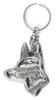 Pharaoh Hound, Kelb tal-Fenek - Silver-plated Dog Pendant, Handbag Decoration, Backpack Pendant by Art-Dog Brand