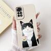 Lens Protective Cover For Xiaomi Redmi Note 11 4G / Note 11s 4G / Note11 Pro 4G Lovely Printing Soft Silicon Phone Cases