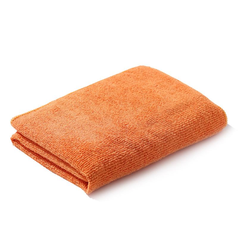Household Dishcloth Multifunctional Kitchen Dishwashing Cloth Car Wash Cloth Solid Color Scouring Cloth