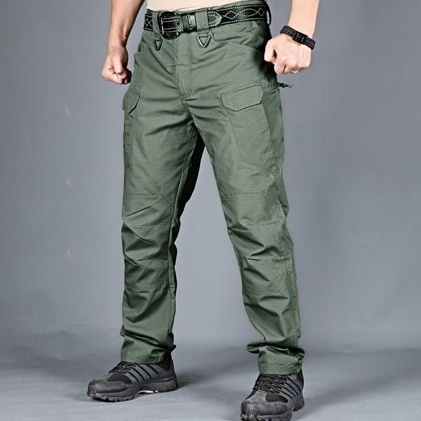 City Tactical Cargo Pants Meeste Võitlevad Mitme taskuga püksid Combat Outdoor Sport Trekipüksid Hingavad tööpüksid Cargo Pants Militaarpüksid