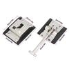 with Screws 304 Stainless Steel Trailer Door Holder Silver Heavy Duty Door Latch T-Style Catch RV Door Holder Travel Trailers