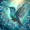Special-Shaped Kit with Round Rhinestones for Adults DIY Home Wall Decor