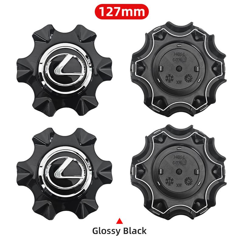 4pcs Car Wheel Center Hub Caps Cover Emblem For Lexus GX460 2020-2023 4260B-60500 LX570 2013-2015 4260B-60230