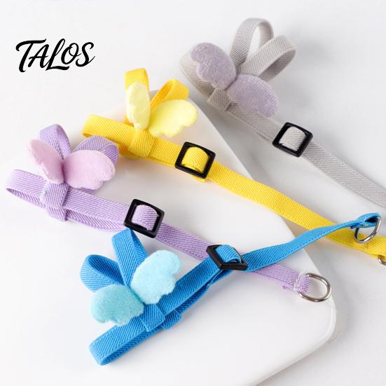 Bird Harness with Leash Parrot And Leash, Adjustable 2m Elastic Soft Pet Wing Training Rope, Cute Wings for Conure Small Birds Flight Suit