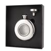 Shangqi 5oz Round Stainless Steel Hip Flask Gift Set