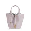 [New] High-quality First-layer Cowhide Niche Vegetable Basket Handbag Female, Genuine Leather Large-capacity High-end Bucket Bag