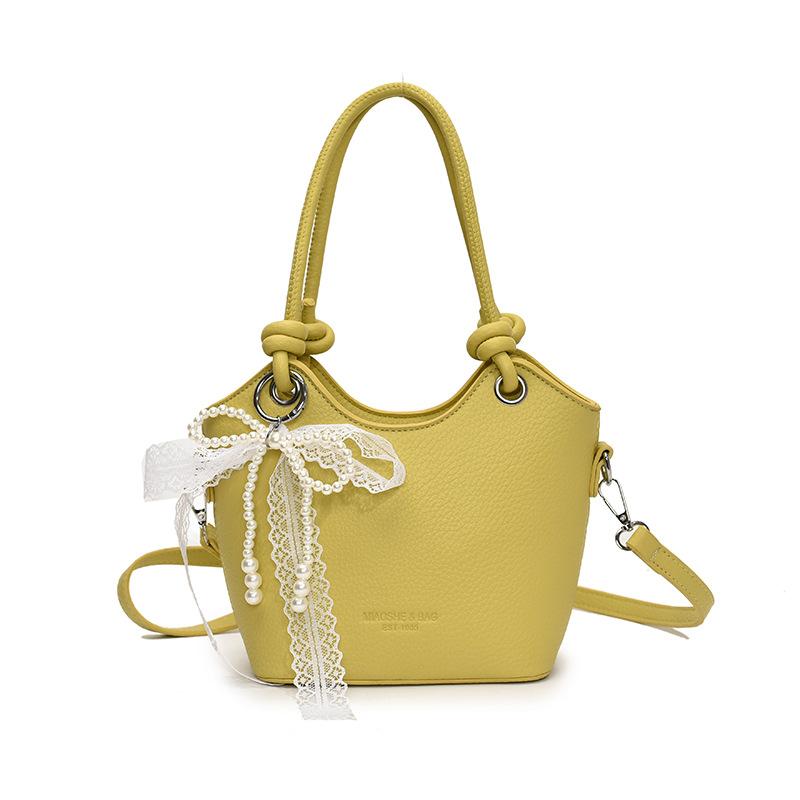 Fashion Solid Color Handbag Women's New Shoulder Bag Casual Messenger Bag