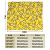 Yellow Duck Plush Blanket Child  Flannel Bedding Throws For Living Room Warm Custom Quality Bedspread Birthday Present