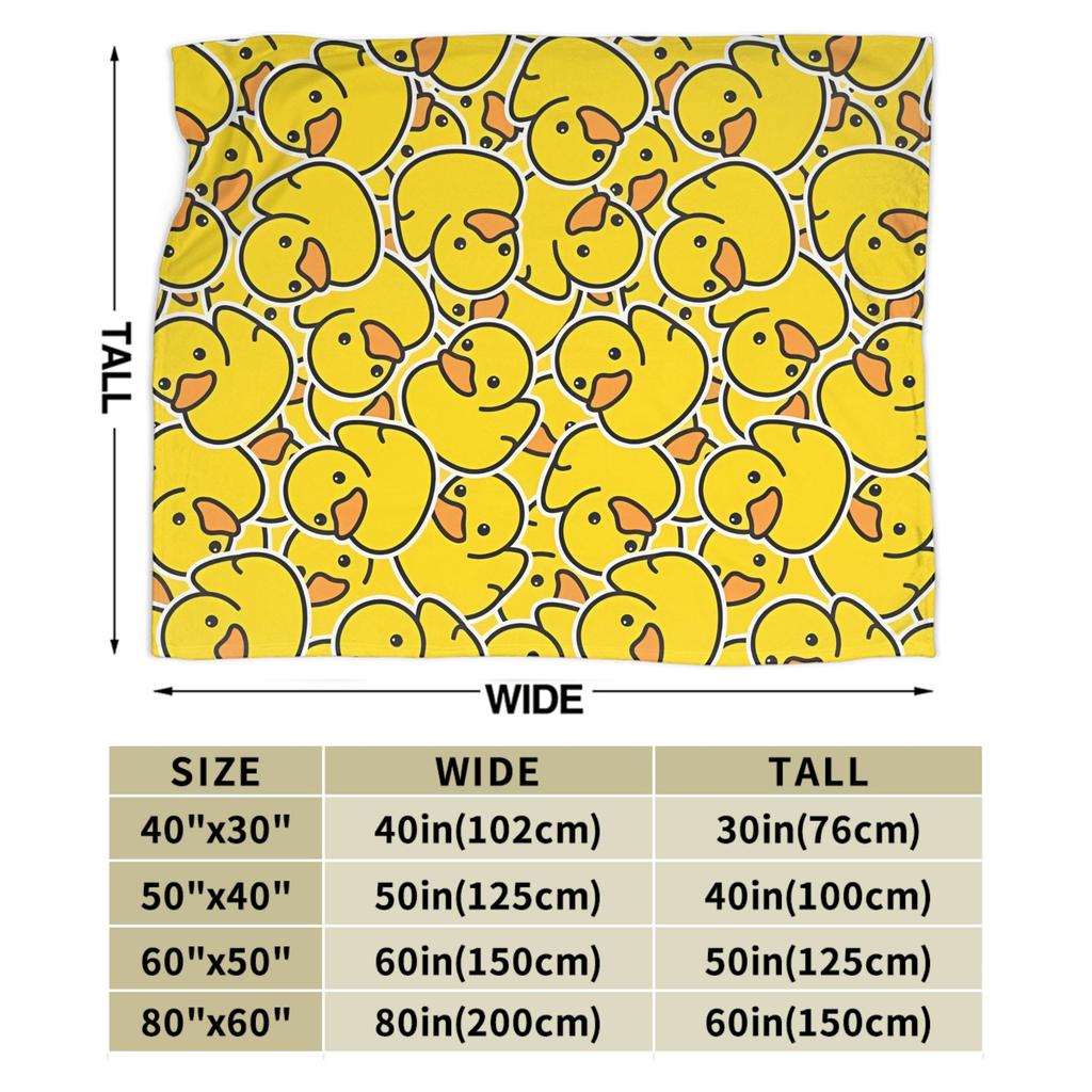 Yellow Duck Plush Blanket Child  Flannel Bedding Throws For Living Room Warm Custom Quality Bedspread Birthday Present
