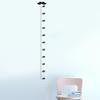 (Nikita) Baard Kids Hoogte Grafiek Muur Sticker Home Decor Cartoon Hoogte Heerser