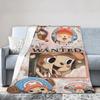 Luffy Zoro Tony Chopper Anime Decke Ultraweiches Fleece Heilendes Geschenk Tagesdecke Teppich Piece