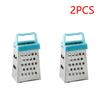 Stainless Steel Mini Four-Sided Grater Planer Non-slip Handle Multifunctional Peel Cutter Fruit Ginger Garlic Grater Kitchen