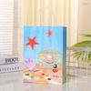 Mermaid Party Gift Packing Bags Cartoon Under The Sea Party Kraft Paper Bag Jellyfish Little Mermaid Girl Birthday Party Decor