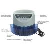Electronic Coin Sorter Counter Counting Sorting Machine Countable Coins Philippine Coins with Multi Functional 7 Digit