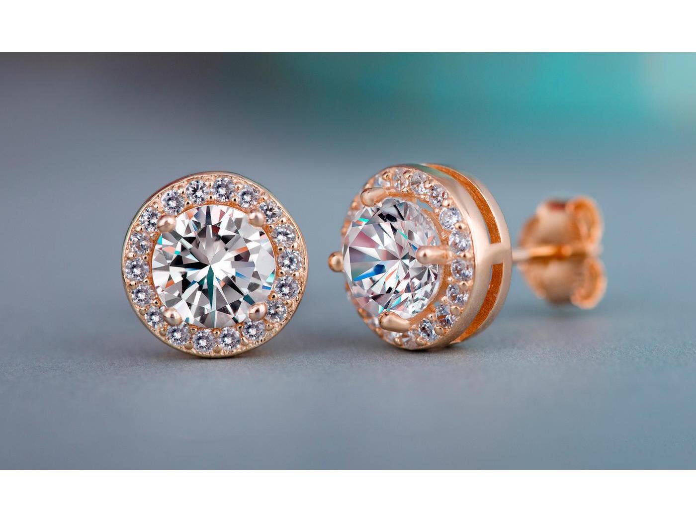 

Модные серьги Cao Shi OL Zircon — креативный универсальный дизайн для женщин