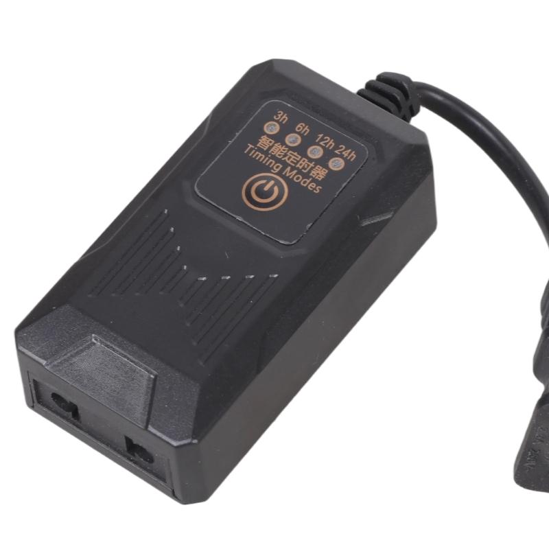 4 Setting Timers Outlet 110V 220V 100W Daily Auto On/Off For Lights Fan Aquariums