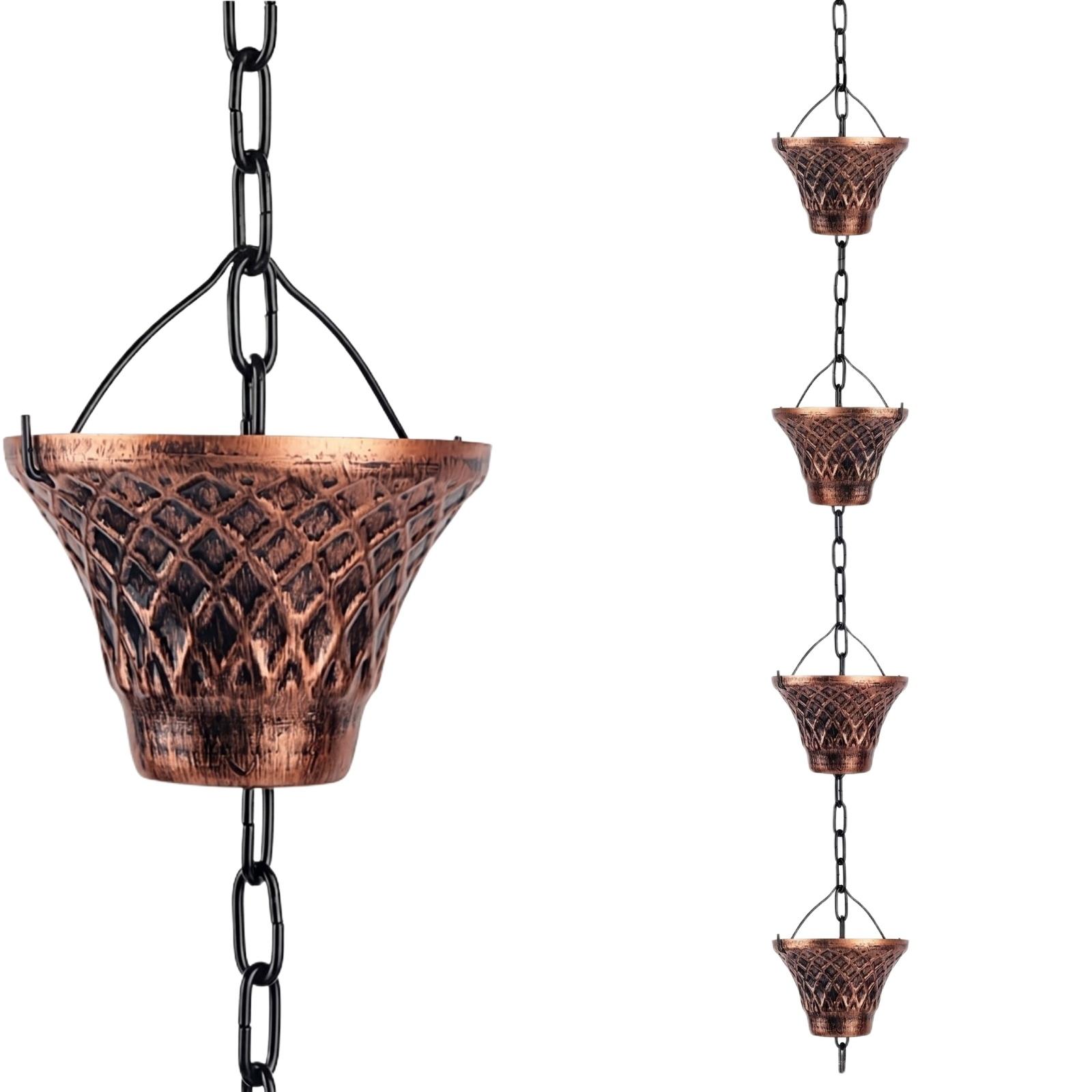 

Rain Chain Eaves Drainage Chain Rainwater Chain one size