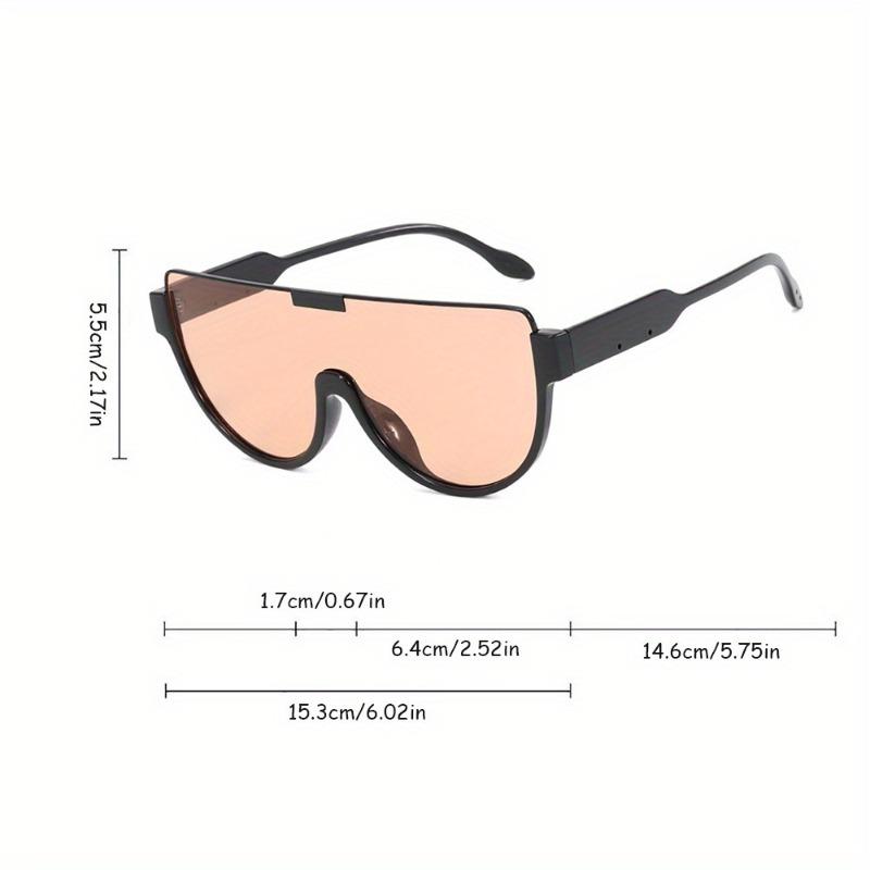 2PCS Fashion Shades Sunglasses For Women/Men Retro Style Oversized Glasses UV400