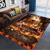 Name Custom Electronic Metal Band Carpet Rug for Living Room Bedroom Home Sofa Decoration,Kids play Non-slip Floor Mat