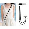 New Four-in-one Round Flat Belt, Mobile Phone Lanyard, Crossbody Adjustable Neck Rope, Advanced Sense Anti-lost Lanyard