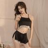 Sex Underwear Sexy Lace Suspender Split Shorts Clothing Set Suspender Large Size Women