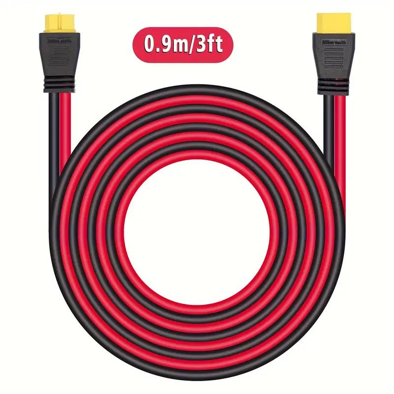 3M/9.8ft/118in XT60 Solar Panel Extension Cable 12AWG Solar Extension Cable Kit With Female Male Connectors For RV Spower statio