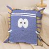 Cartoon Classic SSouth PPark Cushion Cover Silky Short Plush Invisible Zipper Dustproof Sofa Pillow Case For Home Decor