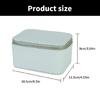Stylish Faux Leather Jewelry Keeper Portable Jewelry Organizers Box Travels Friendly Jewelry Container with 8 Pockets