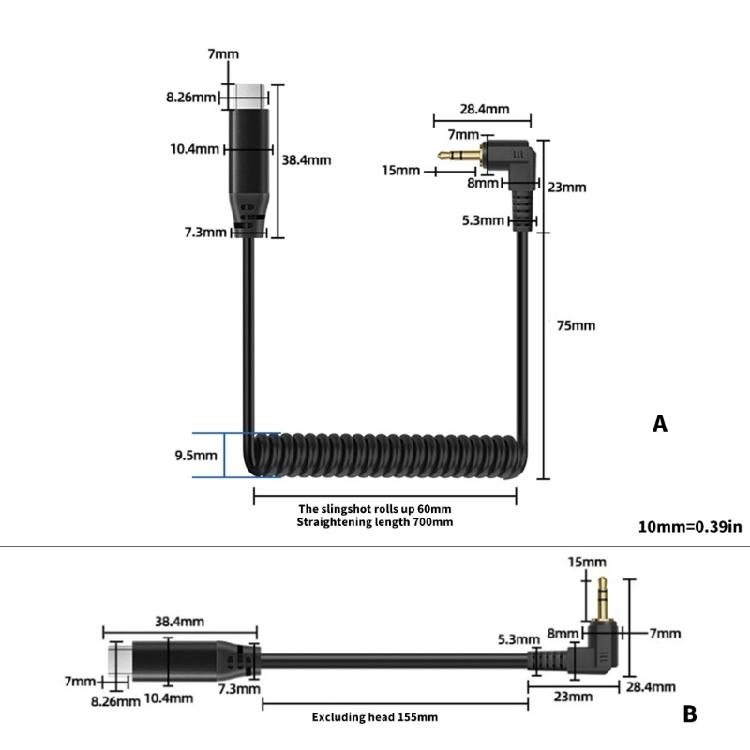 Winkeliger 3,5-mm-Stecker auf Typ-C-Audiokabel Anti-Bruch-Design Metallleiter Universell einsetzbar mit Elektronik-Gadgets