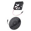 5W Chicken Coop Exhaust Ventilation Fan Monocrystalline Silicon Pet Cat Dog House Solar Fan for Farm