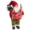 12-inch Cute Santa Claus Plush Toy - Christmas Window Display Ornament