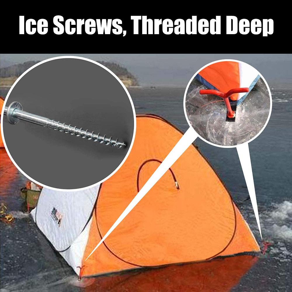 Ice Fishing Equipment Tent Nails Cones Winter Holder Rest