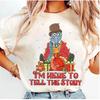 Doll Christmas Carol Gonzo and Rizzo Christmas Pure Cotton Tshirt Four Seasons New Unisex Casual Fashion Streetwear
