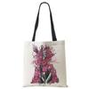 Painting Abstract Canvas Shoulder Bag Women Print Harajuku Casual Shopping Tote Bag Reusable Large Capacity Folding Handbag CLE