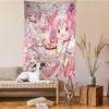 VIKAMA Puella Magi Madoka Magica Large Wall Tapestry Bohemian Hippie Indian Buddha Witchcraft Room Decor