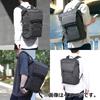 HAKUBA Camera Bag Plus Shell City Roll Top Backpack 18 G05 AZ Black Camera Backpack with Rear Access, Side Access, 2 Compartments, Extendable Function