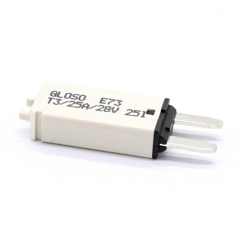 Resettable Fuse Manually Resettable 25A Mini Fuses 12/24V Automotive Fuses Motorcycle Boat Micro Fuse Car Accessories