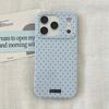 INS Brown Pink Polka Dots Purple Phone Case for iPhone 17 16 15 14 13 12 11 X XS XR XSMAX 7 8 Air Pro Max Plus Luxury